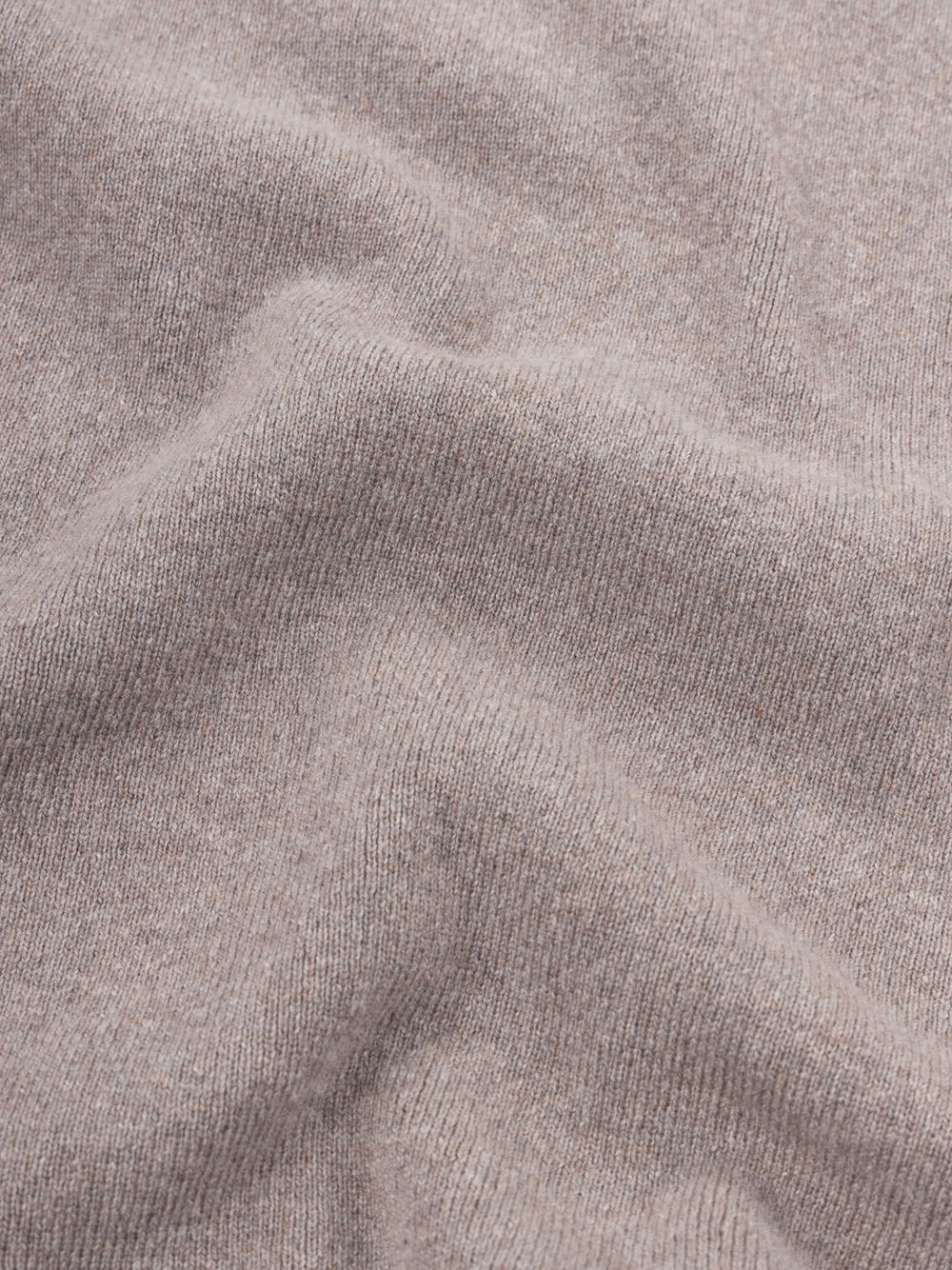 grey cashmere cape knit detail