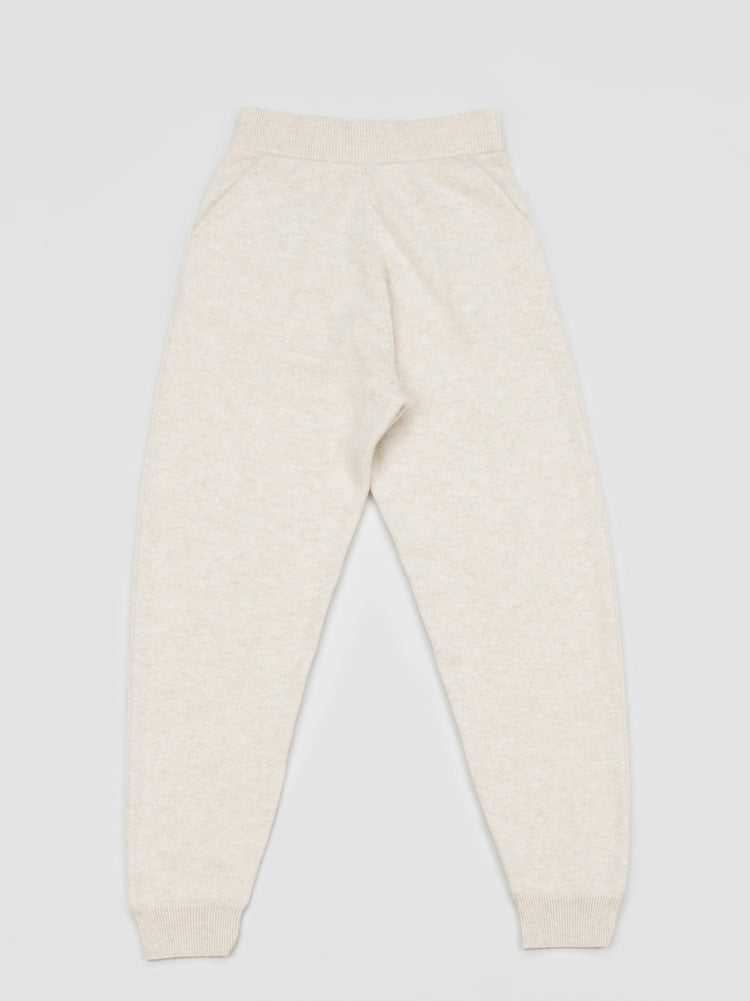Men's Bare Undyed Cashmere Knitted Lounge Pants by Begg x Co