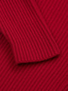 Mens Luxury Cashmere Yacht Cardigan Red - Begg x Co