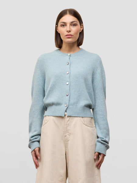 ★sunburnproject★ Cashmere Basic Round Cardigan BLUE SBBOCD MUSINSA | SUNBURN PROJECT Cashmere Basic Round Cardigan, BLUE