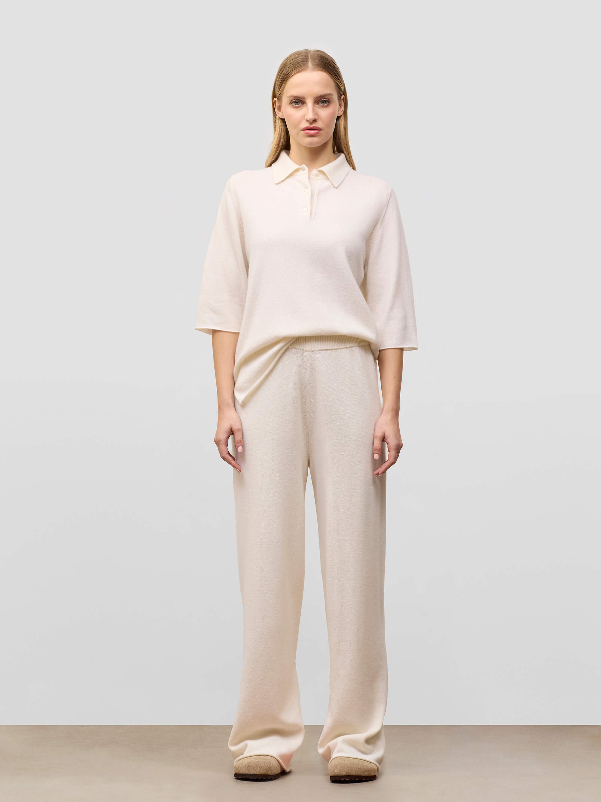 Vacation Frost Cashmere Lounge Pants- Begg x Co