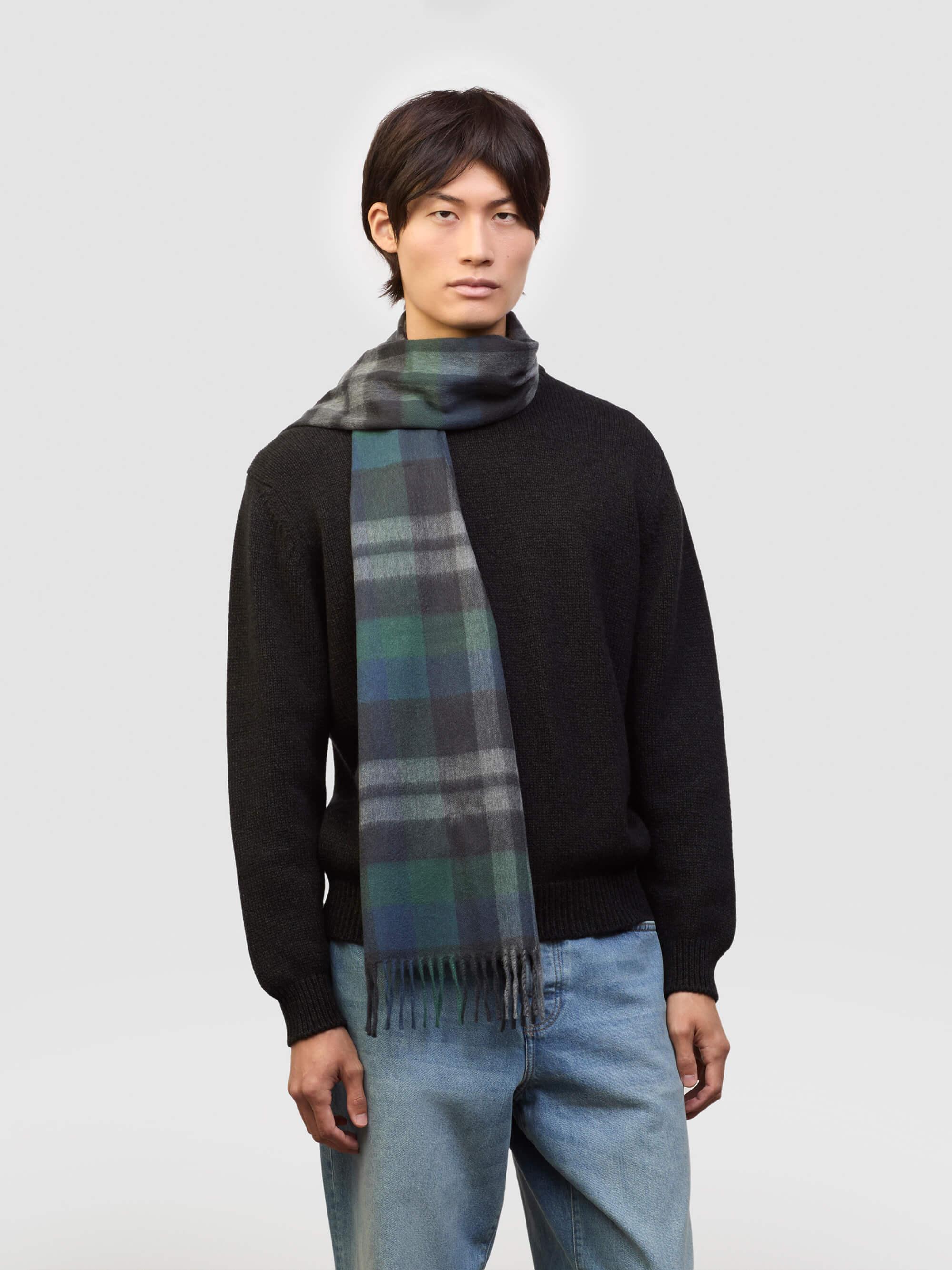 Cashmere plaid scarves online