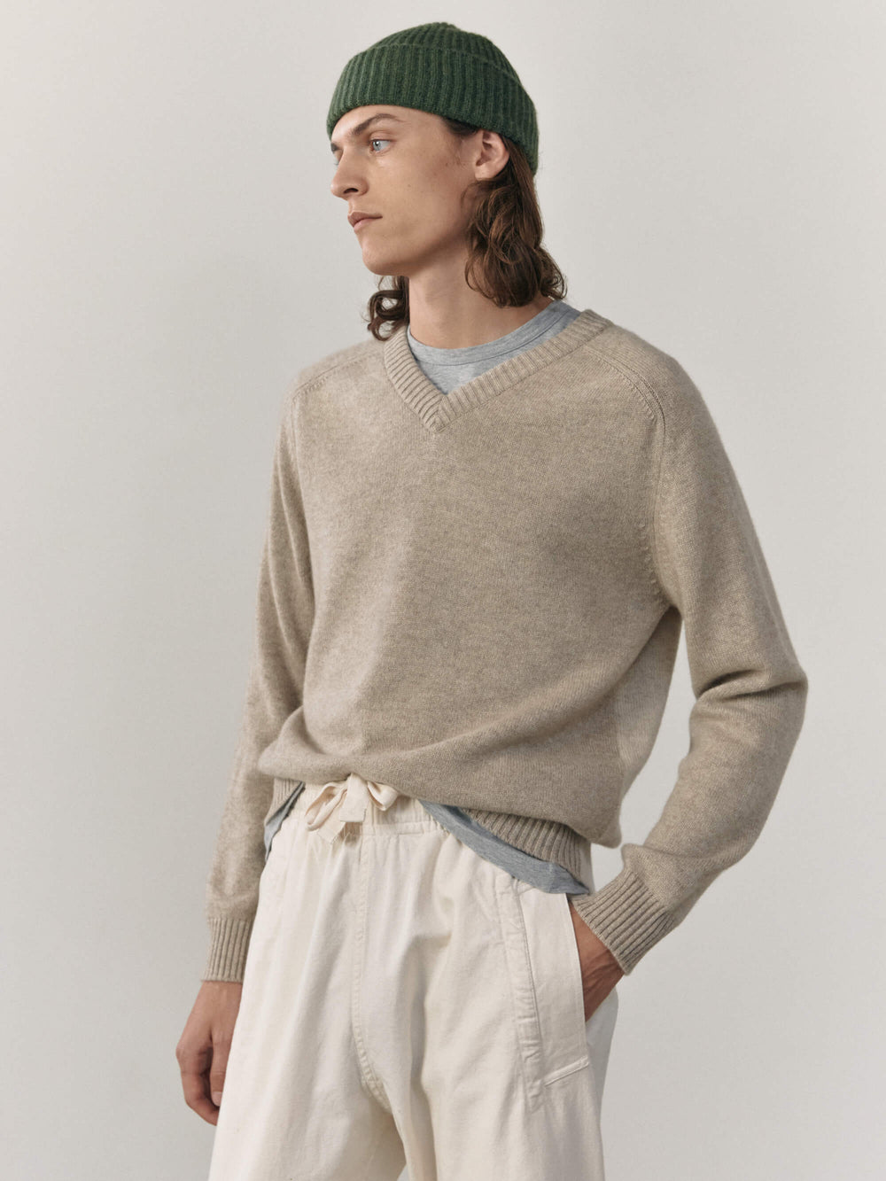 Col en V ombré