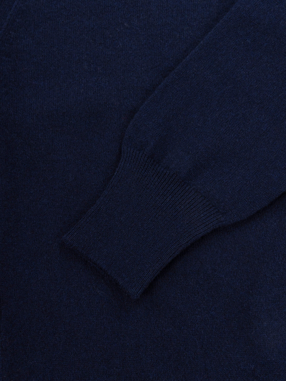 navy blue cashmere vneck cardigan cuff detail