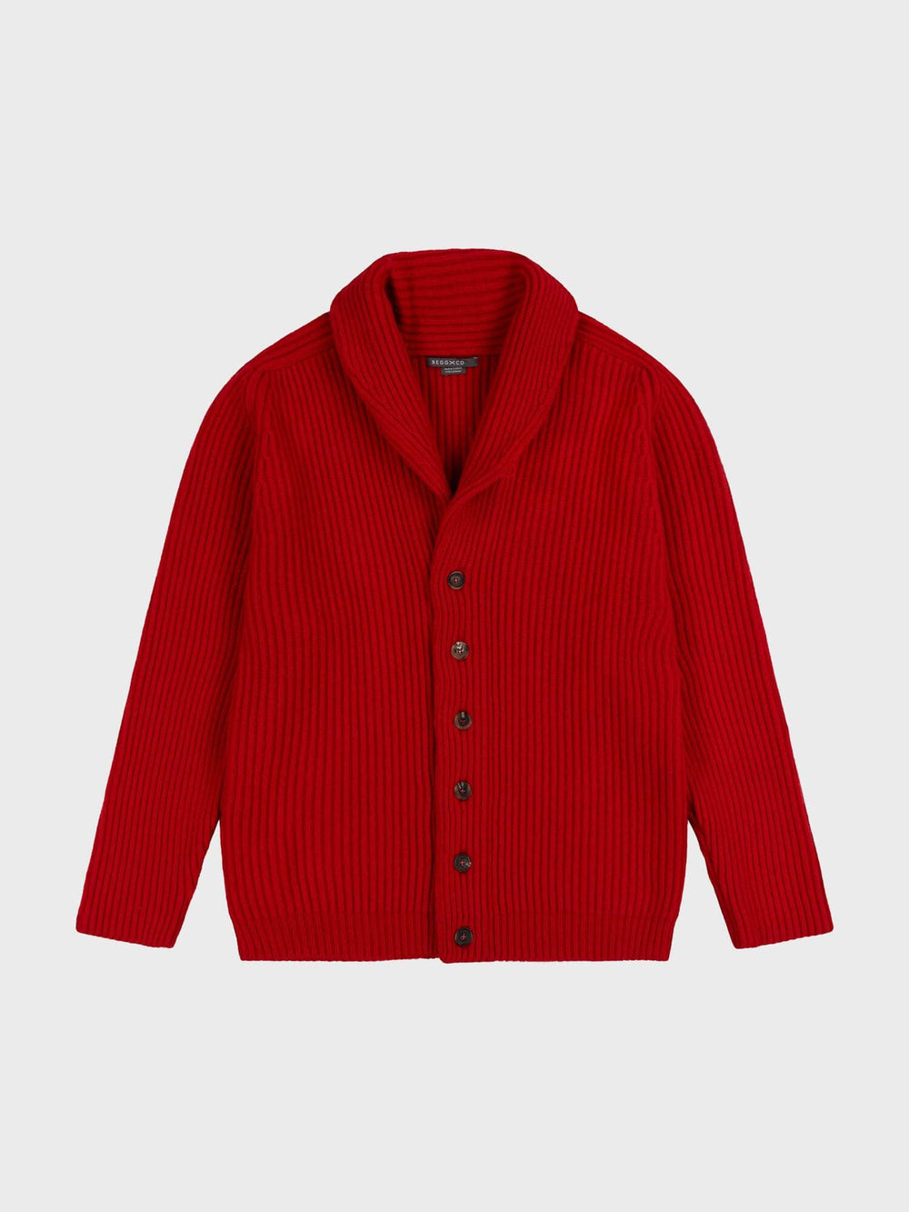 Womens Red Yacht Cashmere Knitted Cardigan Begg x Co