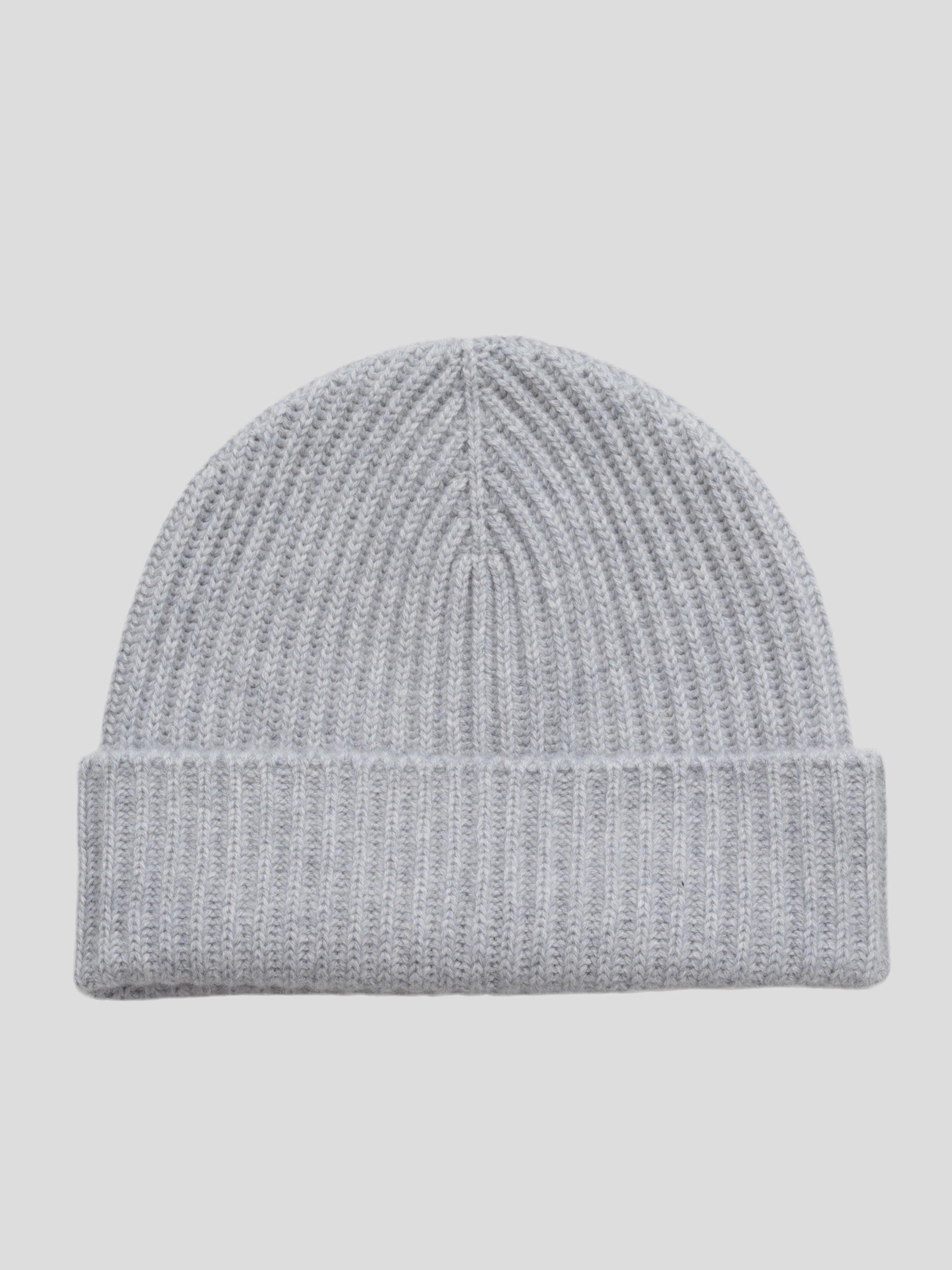 【お気に入り】 Alex Cashmere Grey Sanderling Mens Beanie Co x Begg - Hat 帽子
