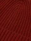 Men's Alex Cashmere Beanie Hat in Paprika by Begg x Co
