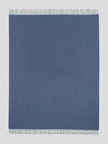 Arran Reversible Cashmere Throw Derby Blue| Begg x Co