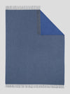 Arran Reversible Cashmere Throw Derby Blue| Begg x Co