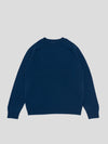 Mens Architect Crew Neck Knitted Cashmere Sweater Regatta | Begg x Co