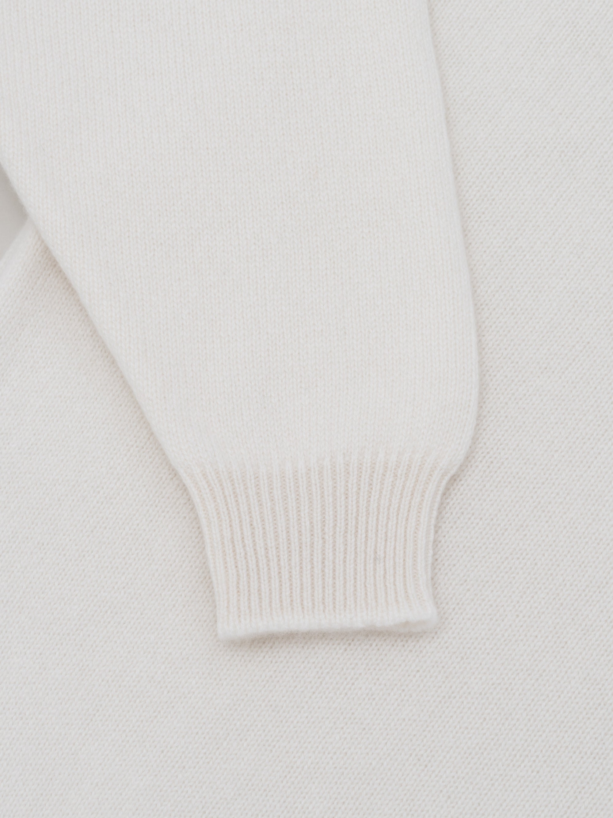 Womens Joy Slouch Cashmere Knitted Mock Neck Sweater Frost | Begg x Co