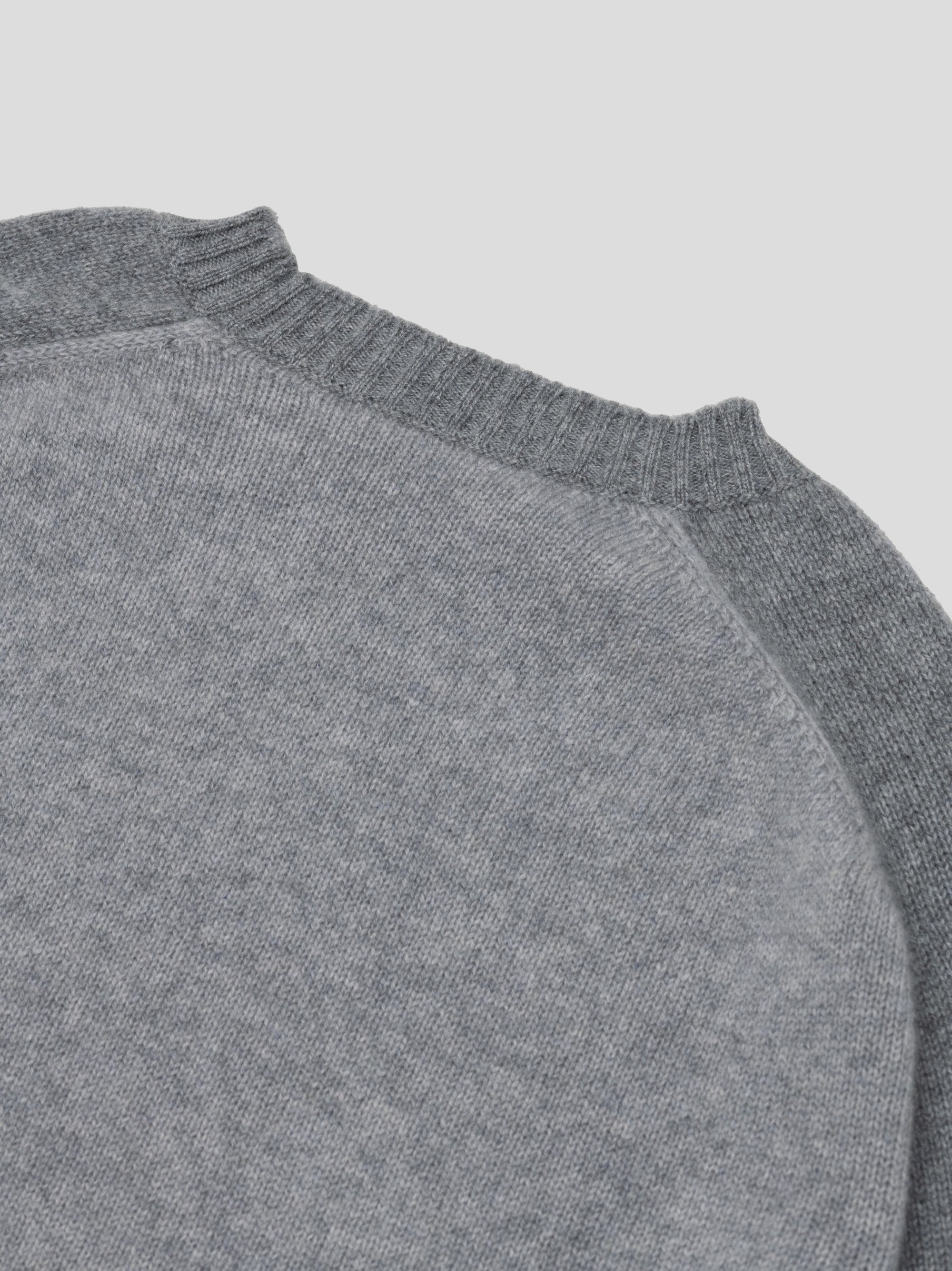 Mens Shadow Cashmere Crewneck Sweater City | Begg x Co
