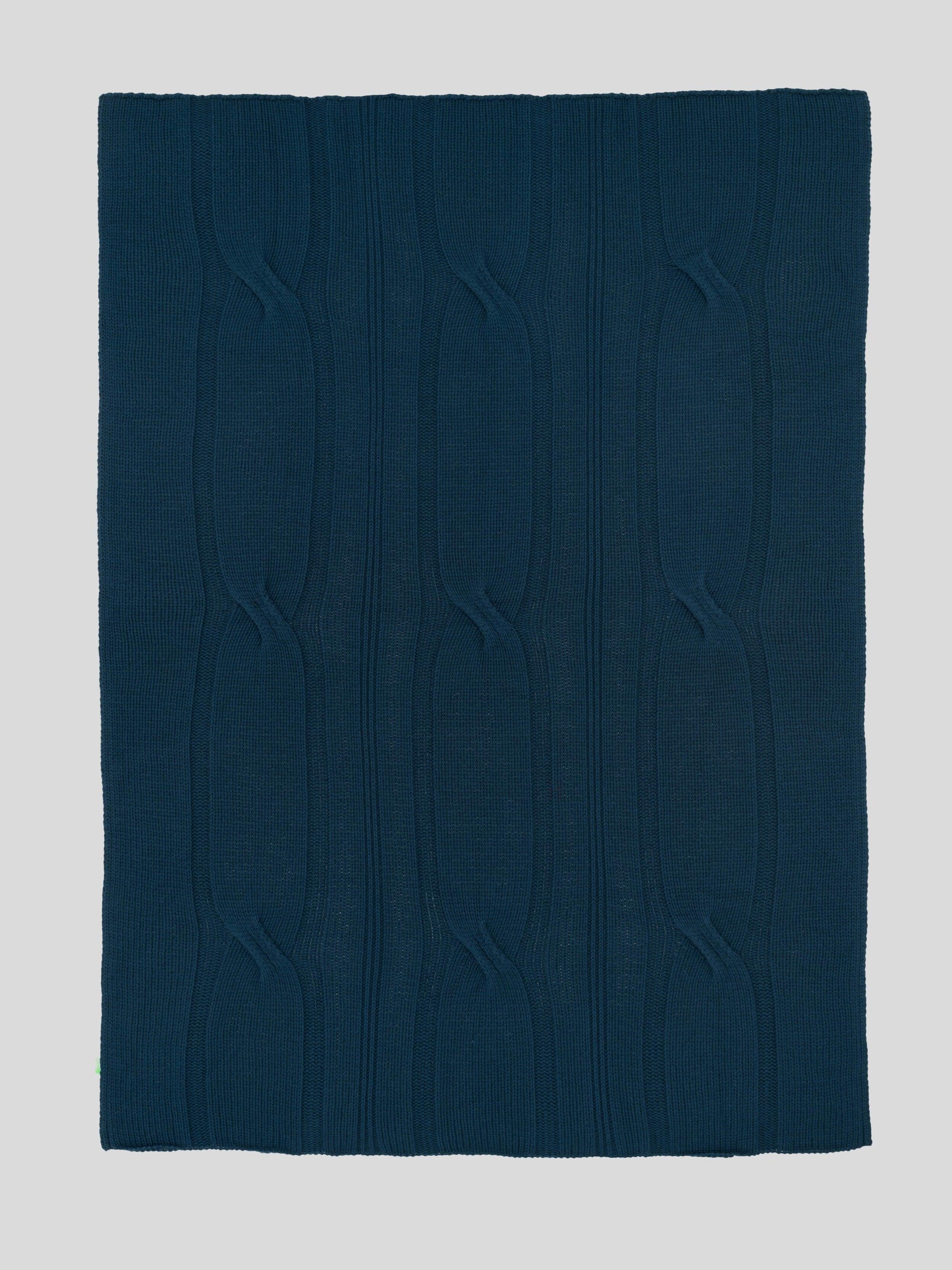 Chalet Cashmere Knitted Blanket Dusk | Begg x Co