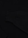 Mens Rockcliffe Cashmere Knitted Hoody Black | Begg x Co