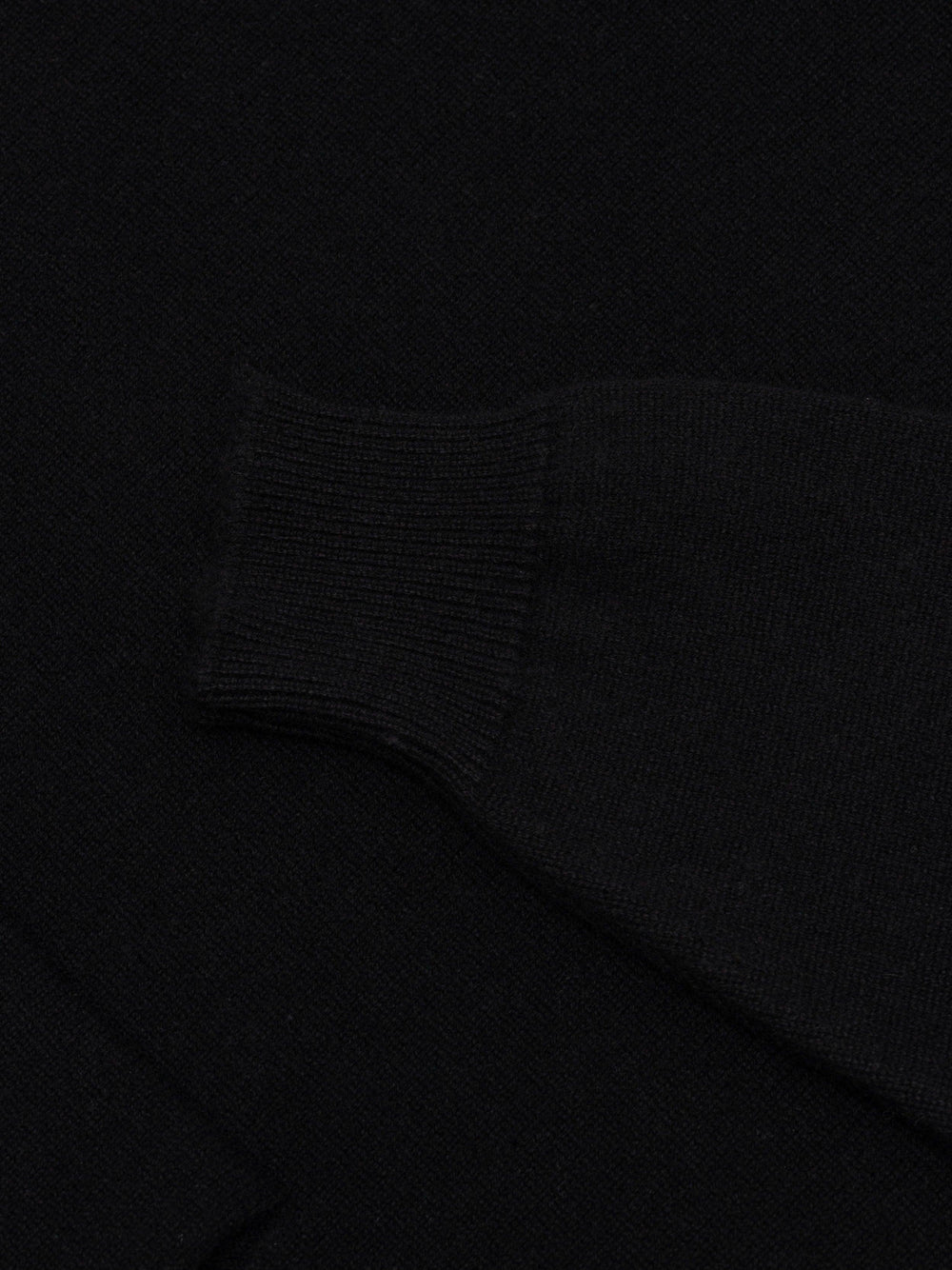 Mens Rockcliffe Cashmere Knitted Hoody Black | Begg x Co