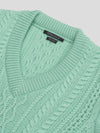 Womens Nico Cashmere Knitted Vest Mint | Begg x Co