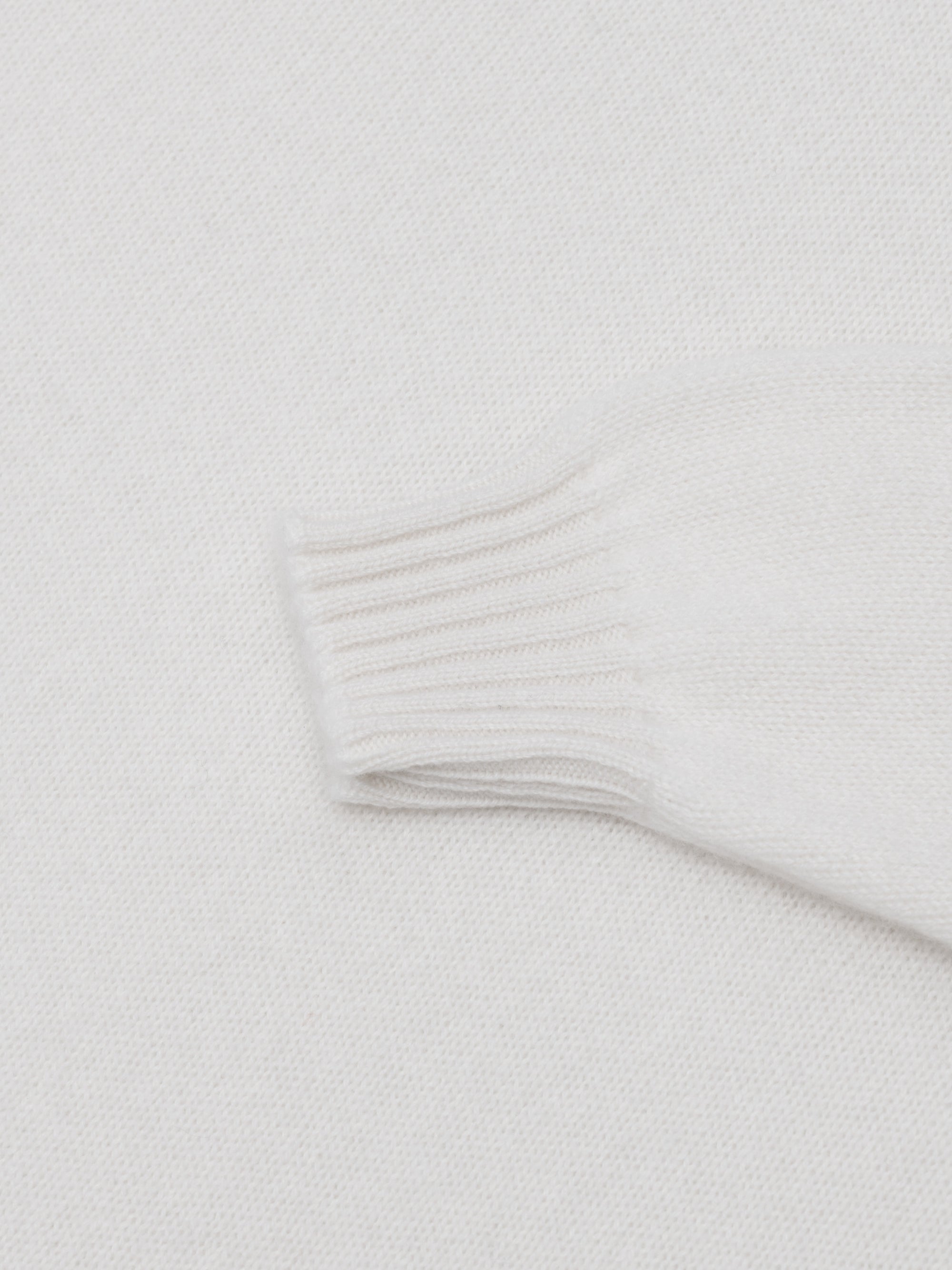 Womens Varikino V-Neck Cashmere Knitted Sweater Frost | Begg x Co