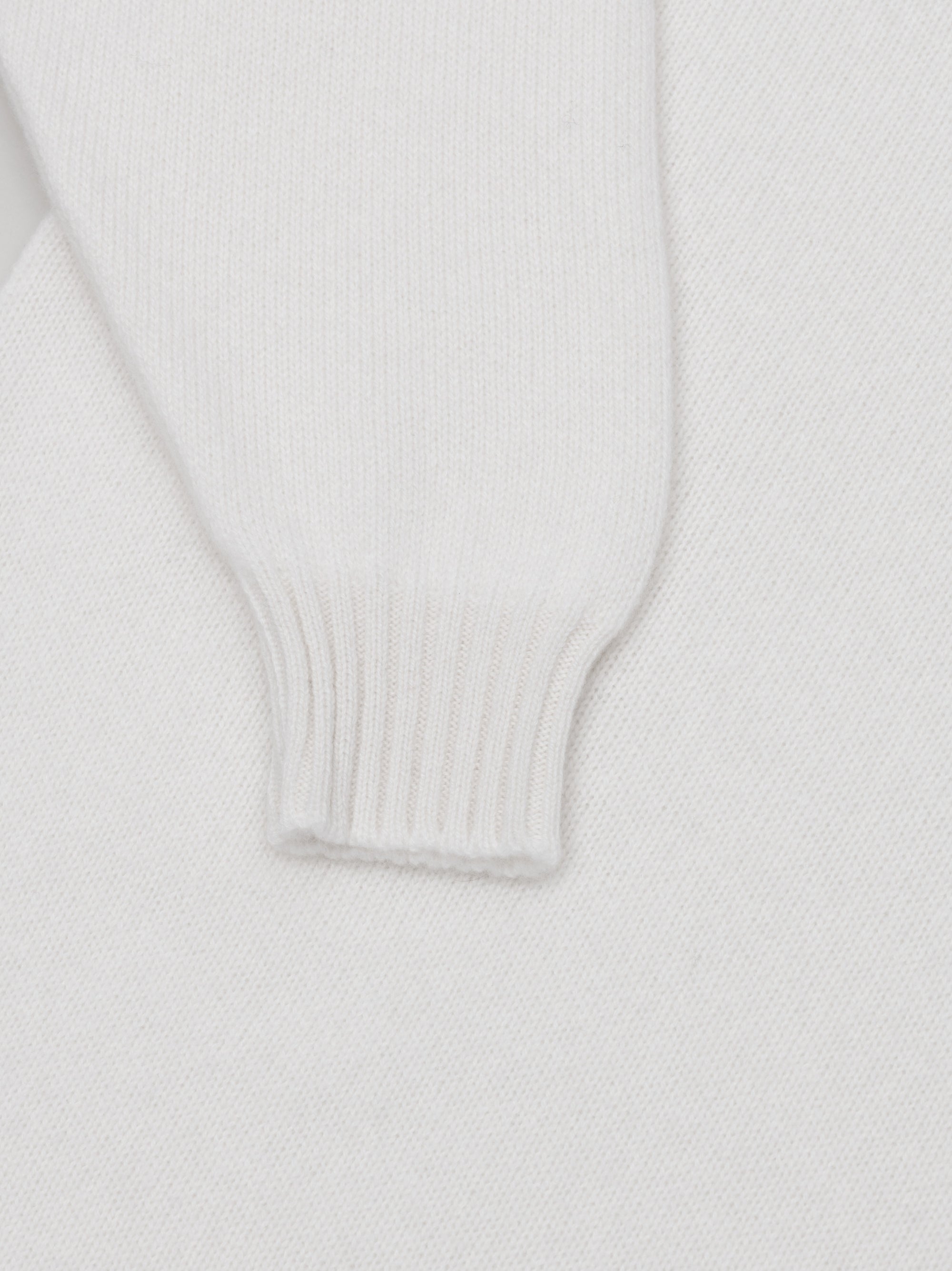 Womens Varikino V-Neck Cashmere Knitted Sweater Frost | Begg x Co