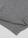 Womens Varikino V-Neck Cashmere Knitted Sweater Grey | Begg x Co
