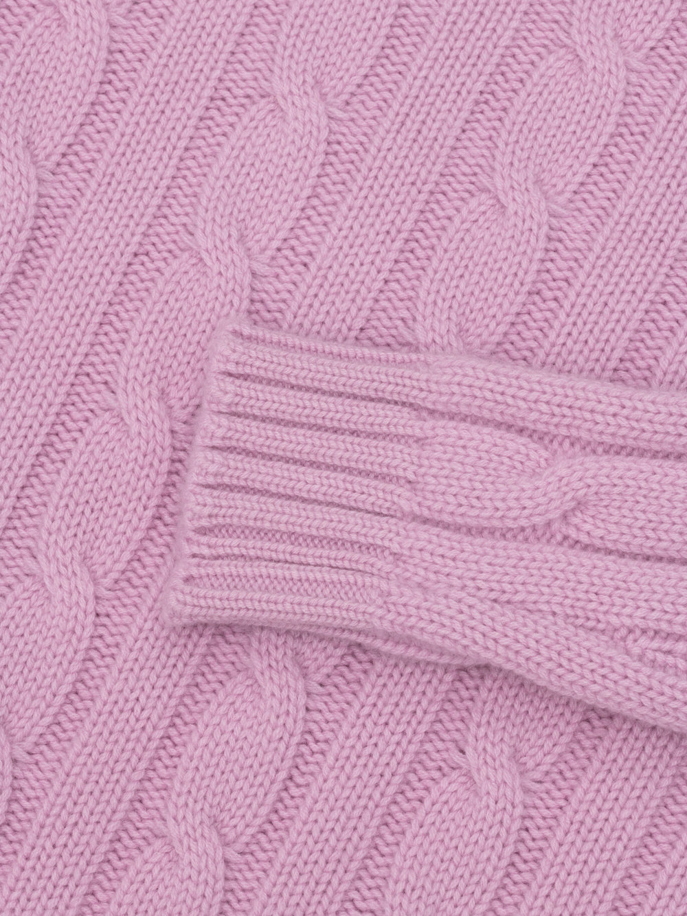 Mens Jagger Cashmere Knitted Sweater Stone Rose | Begg x Co