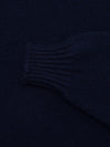 Womens Varikino V-Neck Cashmere Knitted Sweater Navy | Begg x Co