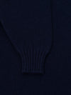 Womens Varikino V-Neck Cashmere Knitted Sweater Navy | Begg x Co