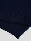 Womens Varikino V-Neck Cashmere Knitted Sweater Navy | Begg x Co