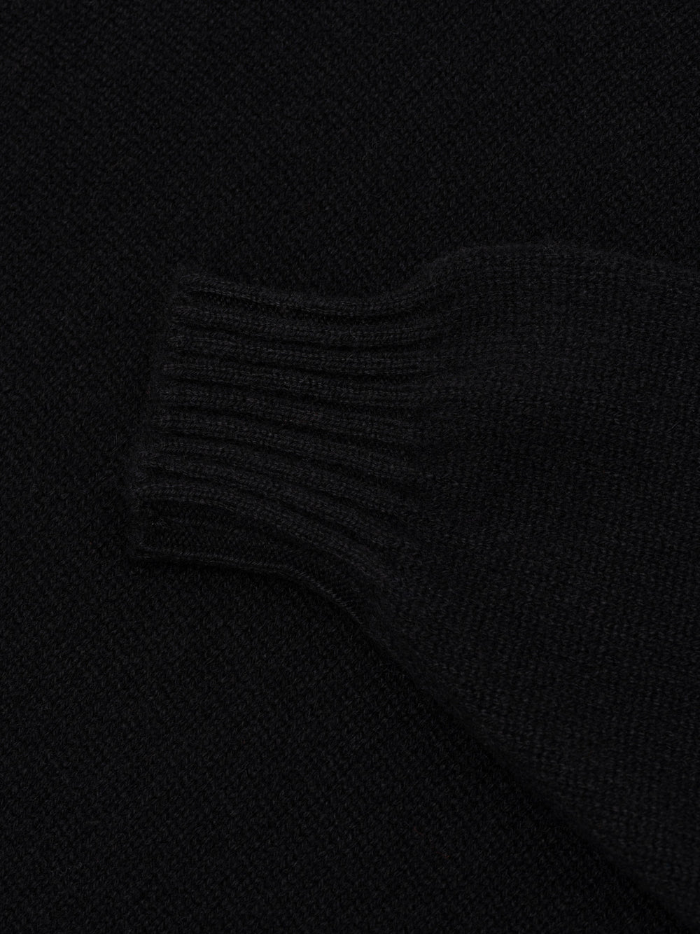 Womens Varikino V-Neck Cashmere Knitted Sweater Black | Begg x Co
