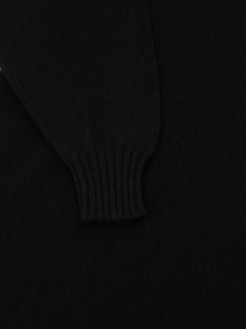 Womens Varikino V-Neck Cashmere Knitted Sweater Black | Begg x Co