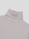 Womens Carey Cashmere Roll Collar Sweater Glacier | Begg x Co