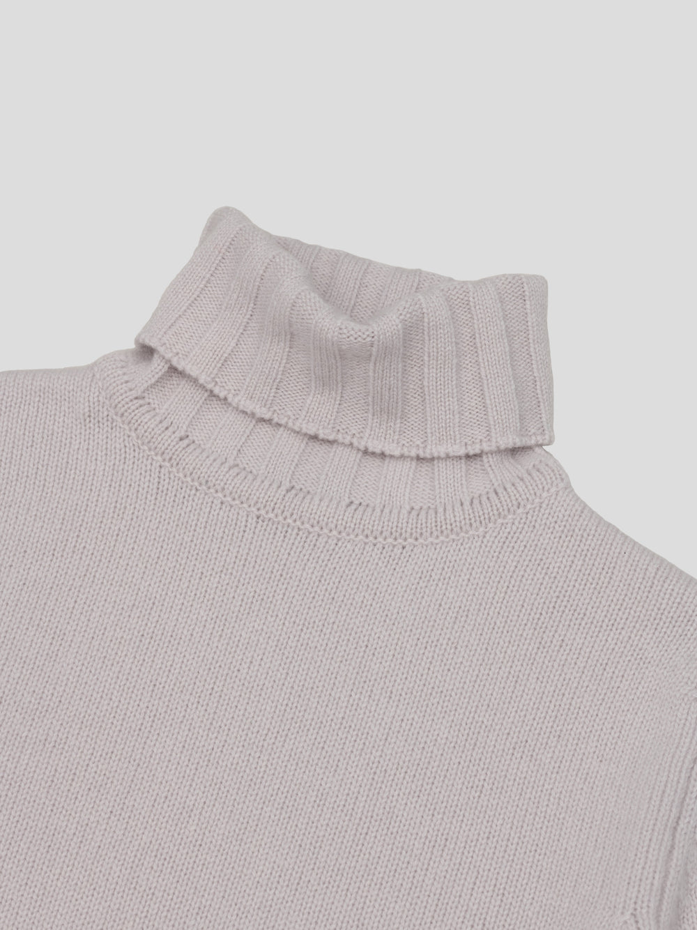 Womens Carey Cashmere Roll Collar Sweater Glacier | Begg x Co