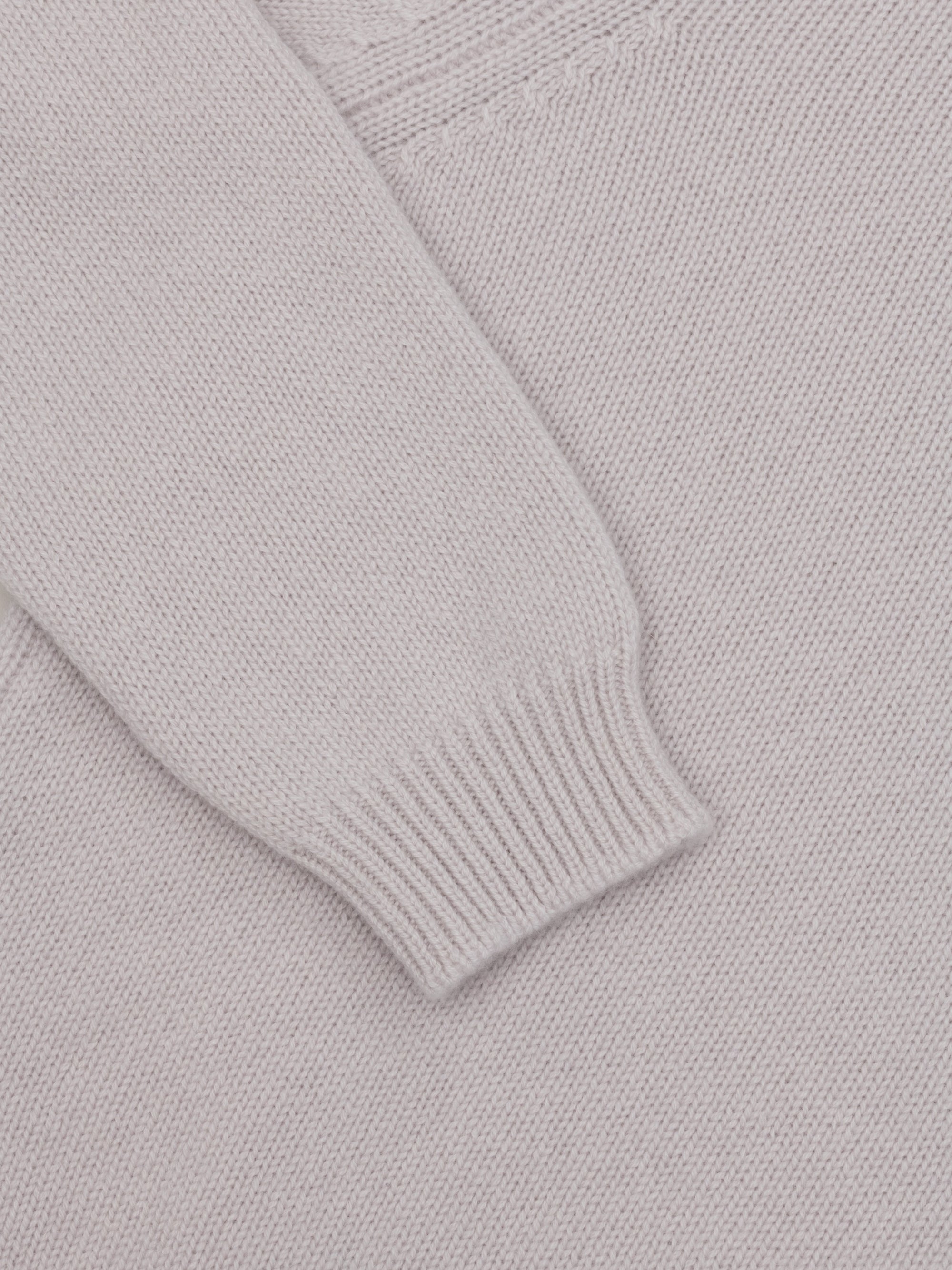 Womens Carey Cashmere Roll Collar Sweater Glacier | Begg x Co