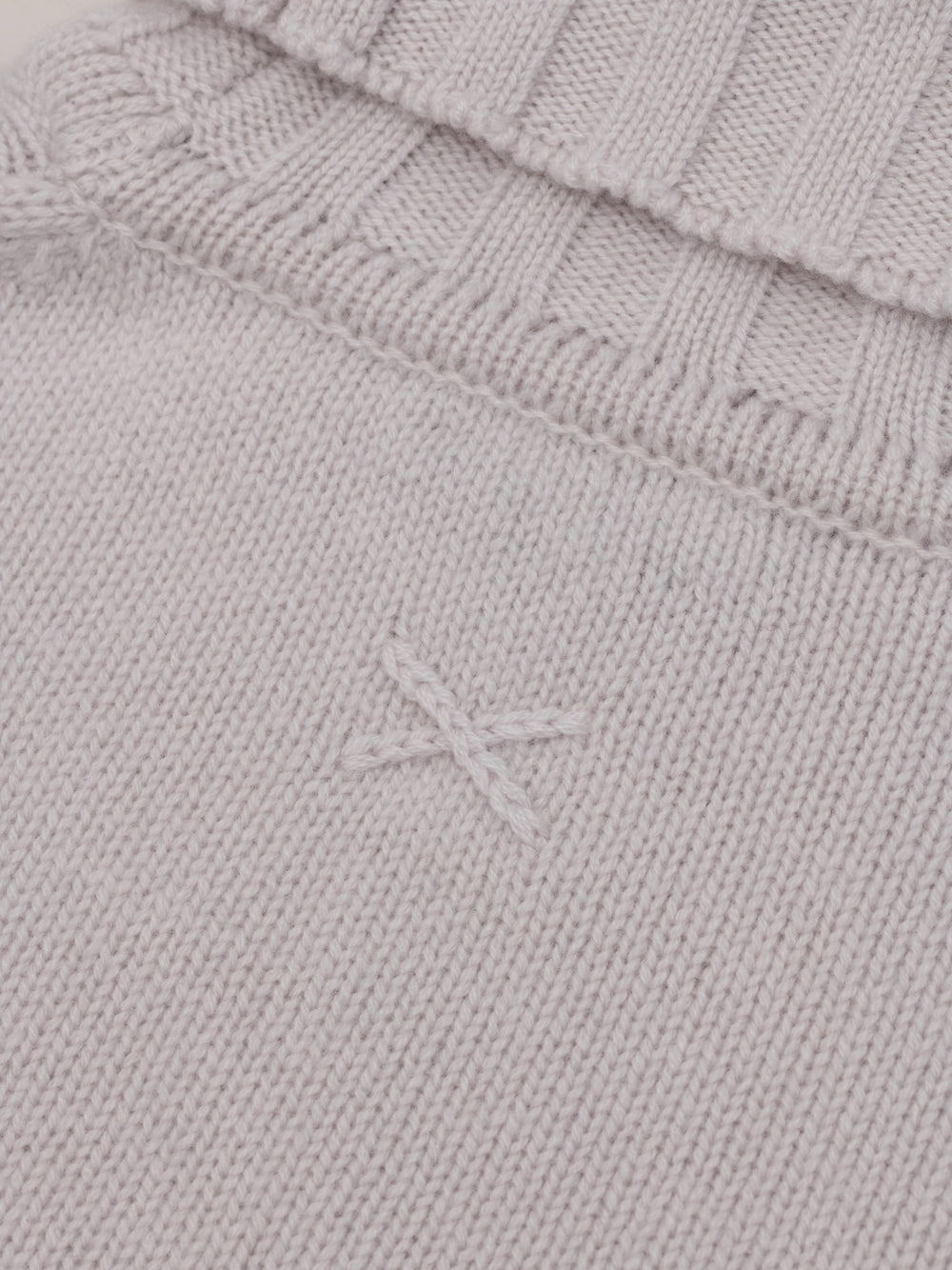 Womens Carey Cashmere Roll Collar Sweater Glacier | Begg x Co