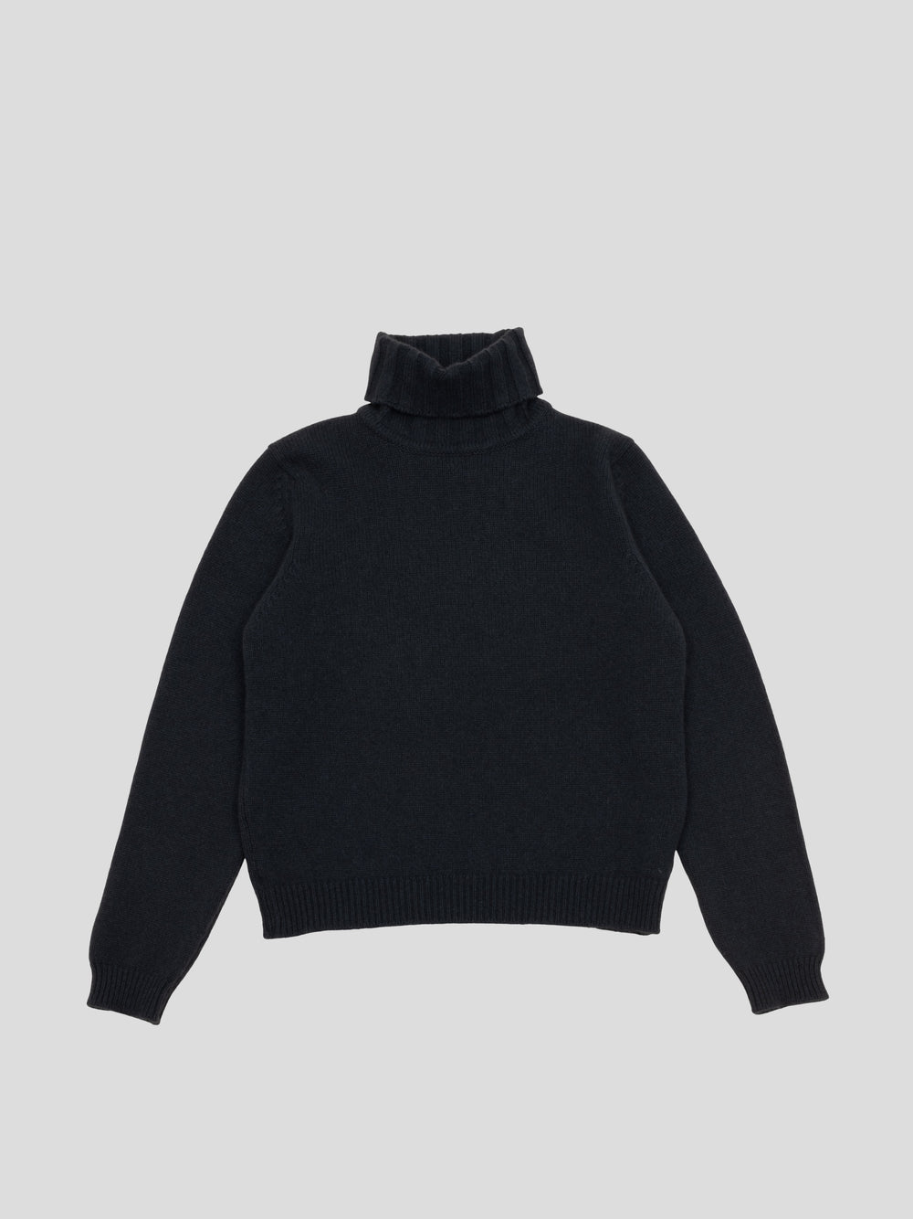 Womens Carey Cashmere Roll Collar Sweater Siberian Grey | Begg x Co