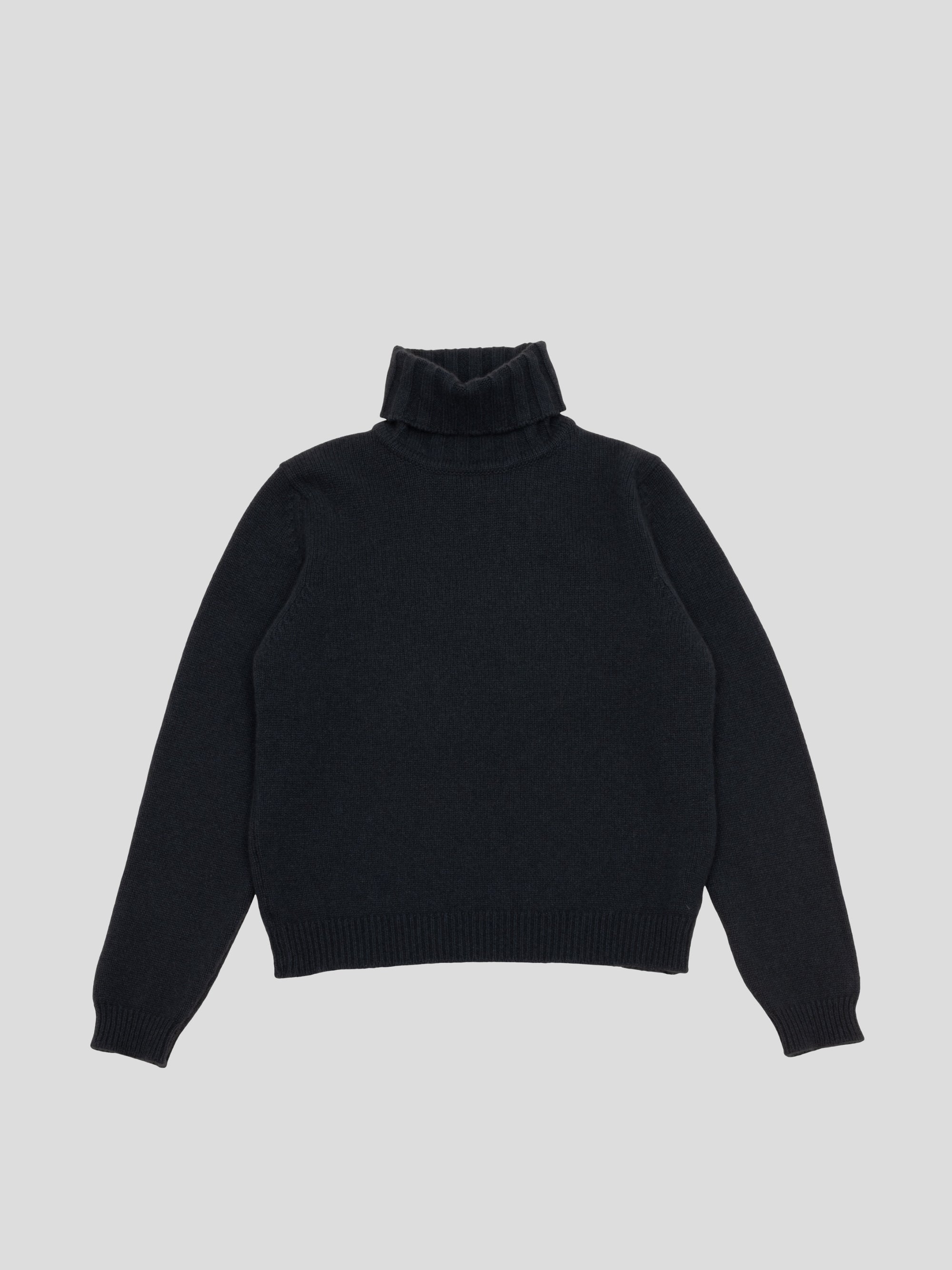 Womens Carey Cashmere Roll Collar Sweater Siberian Grey | Begg x Co