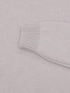 Womens Hepburn Cashmere Knitted Crew in Glacier | Begg x Co