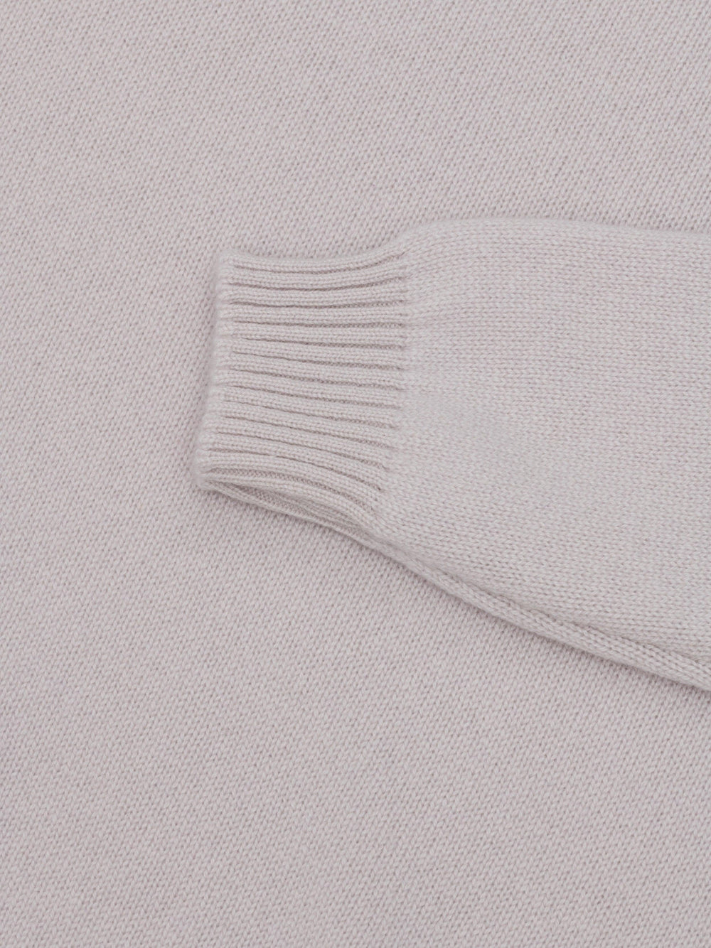 Womens Hepburn Cashmere Knitted Crew in Glacier | Begg x Co