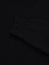 Mens Architect Roll Collar Knitted Cashmere Sweater Black | Begg x Co