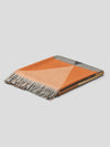 Arran Pyramid Rust Cashmere Throw | Begg x Co