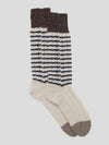 Mens Herder Cashmere Socks Snow Marl Elk | Begg x Co