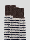 Mens Herder Cashmere Socks Snow Marl Elk | Begg x Co