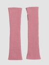 Women's Switch Cashmere Knitted Wrist Warmer Dusky Pink | Begg x Co