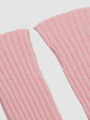 Women's Switch Cashmere Knitted Wrist Warmer Pink | Begg x Co