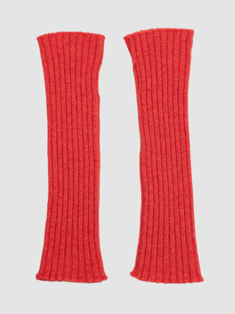 Men's Switch Cashmere Knitted Wrist Warmer Red | Begg x Co
