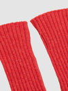Women's Switch Cashmere Knitted Wrist Warmer Red | Begg x Co