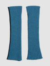 Men's Switch Cashmere Knitted Wrist Warmer Navy Blue | Begg x Co