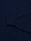 Mens Beach Break Knitted Cashmere Sweater Indigo Marl - Begg x Co