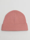Womens Darcey Pink Knitted Cashmere Beanie Hat | Begg x Co