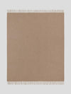 Arran Plain Dark Natural Cashmere Throw - Begg x Co