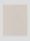 Arran Plain Luxury Cashmere Throw Oyster - Begg x Co